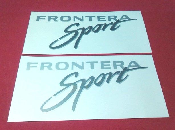 Autocolantes/Decals Opel 4x4 Frontera Sport/Arizona
