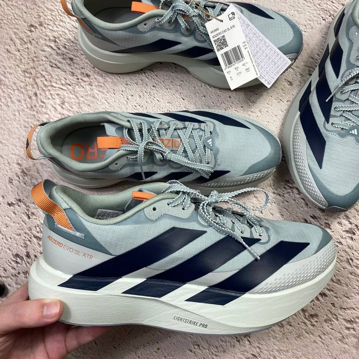 42.5 kk2680 нові бігові кросівки adidas adizero evo sl atr мембрана