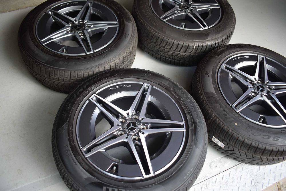 Mercedes GLE SUV X166 w166 ML Pirelli zima 18 cali AMG