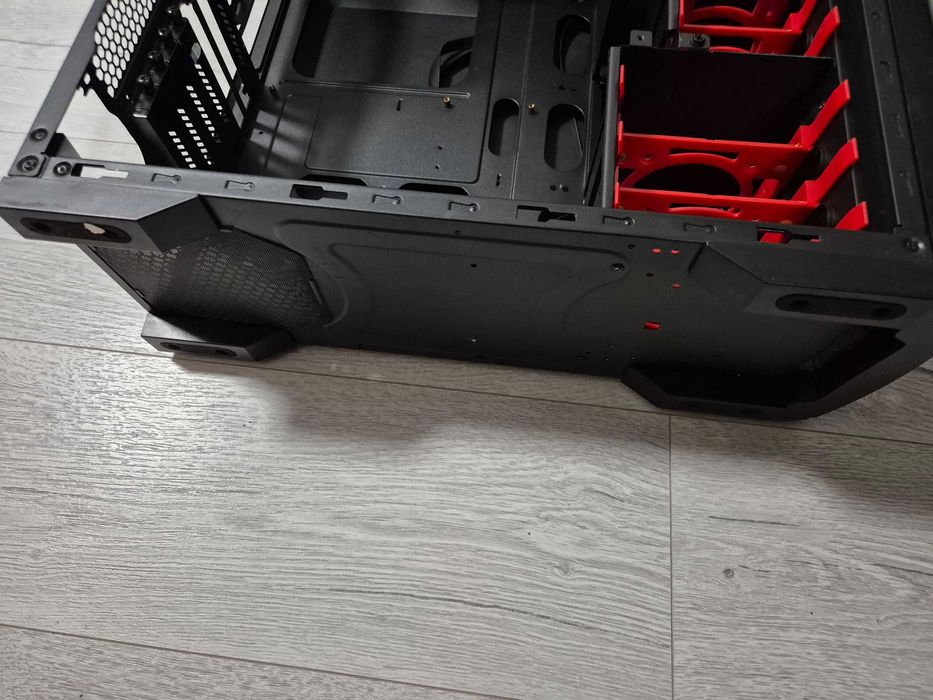 ATX корпус DeepCool Kendomen RED (2x120mm FAN +реобас) Продув.