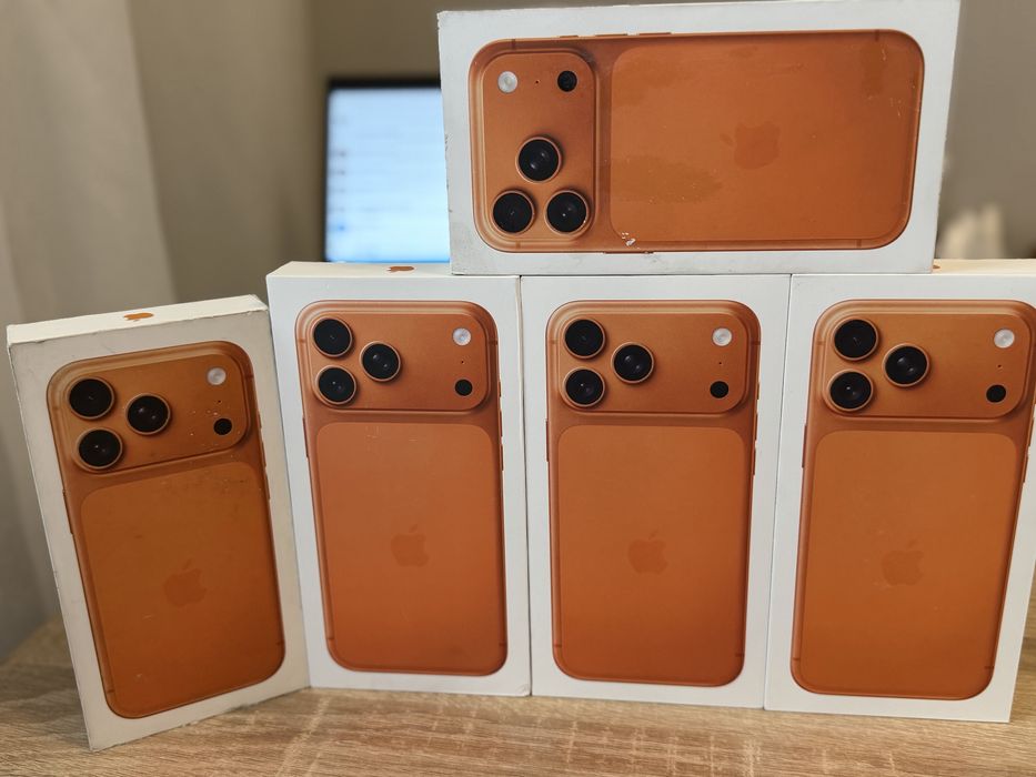 новые Apple iPhone 17 Pro Max 1Tb eSIM Orange/Blue/Silver запечатанные !