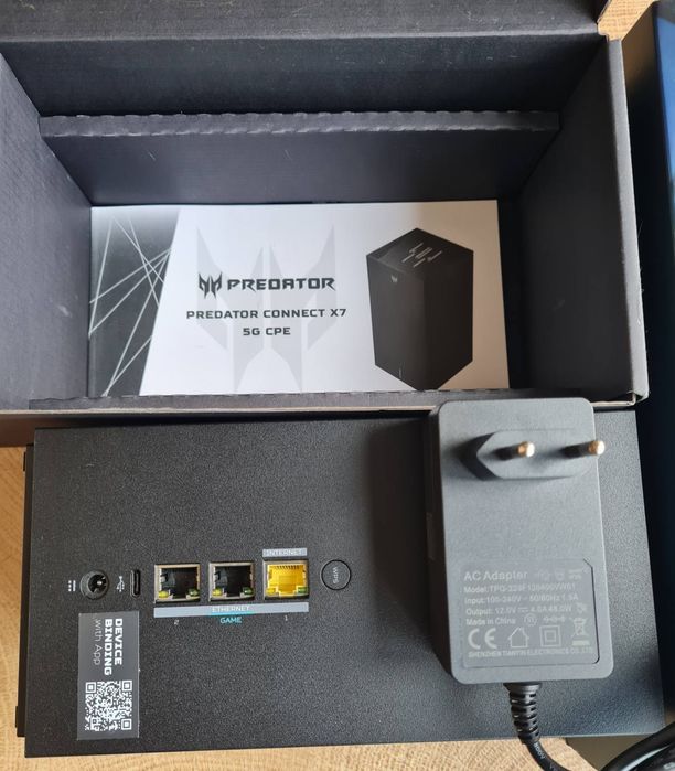 Роутер wi-fi7 Acer Predator Connect X7 5G CPE