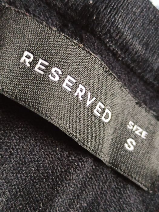 Sg Czarny elegancki sweter 36 , S reserved zdobiony