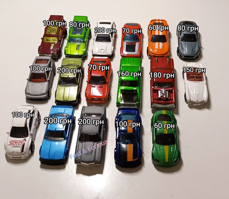 Продам Hot Wheels. Оригінал Mattel. Великий вибір