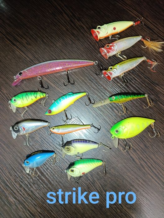 Воблери різних фірм
