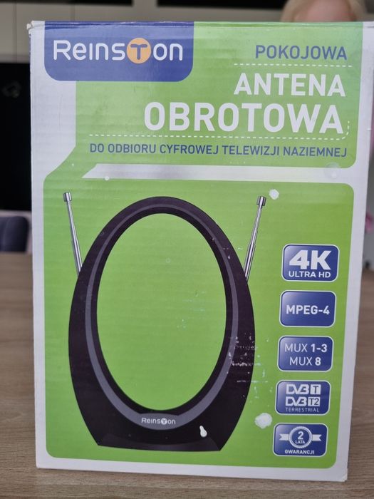 Reinston pokojową antena obrotowa