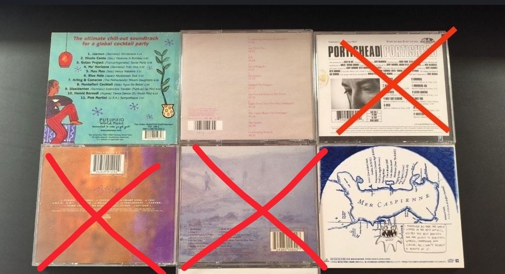 CD's de música usados