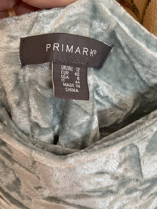 Vestido veludo Primark tam 40