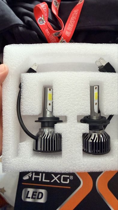 Luzes LED H7 carro