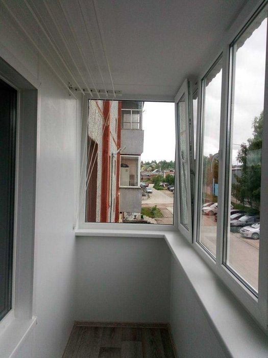 Лоджия НА ЗАМОВЛЕННЯ у Горішніх Плавнях! Французький балкон. СКЛІННЯ