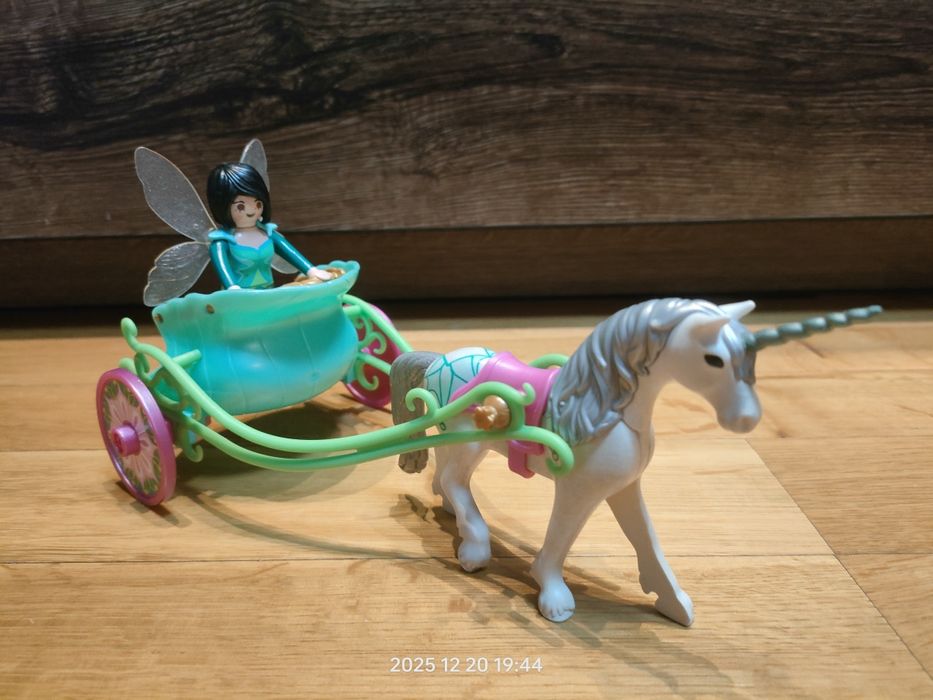 Kareta z wróżką i jednorożcem Playmobil