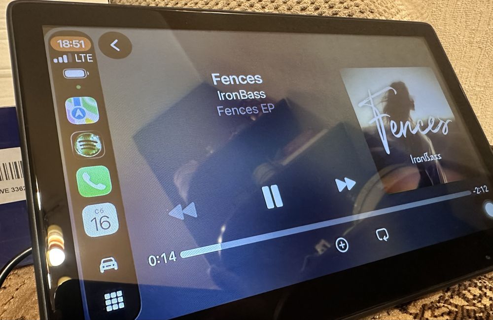 Карплей, CarPlay, монитор, планшет, авто,  Мультімедіа плейєр