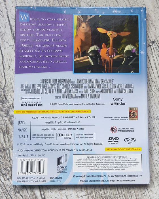 Książka plus film sezon na misia 2