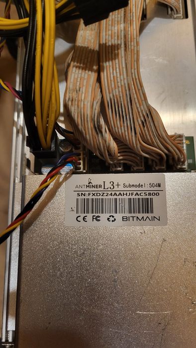 Koparka Antminer L 3+ z zasilaczem