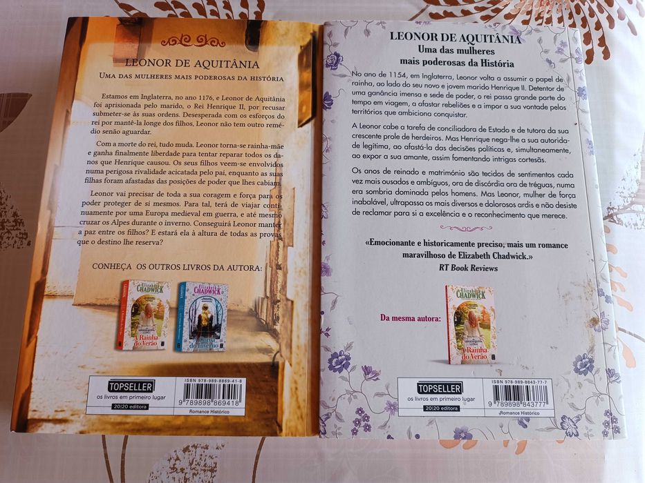 Livros Elisabeth Chadwick
