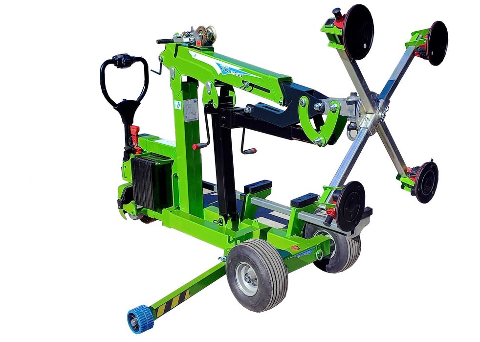 Manipulator szyb MWM GME350  Film! Elektryk, robot, Mini żuraw dźwig