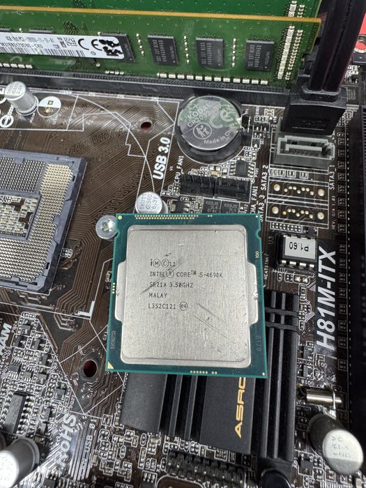 Процесор Intel Core i5-4690K 3.5GHz / 5GT/s / 6MB / s1150