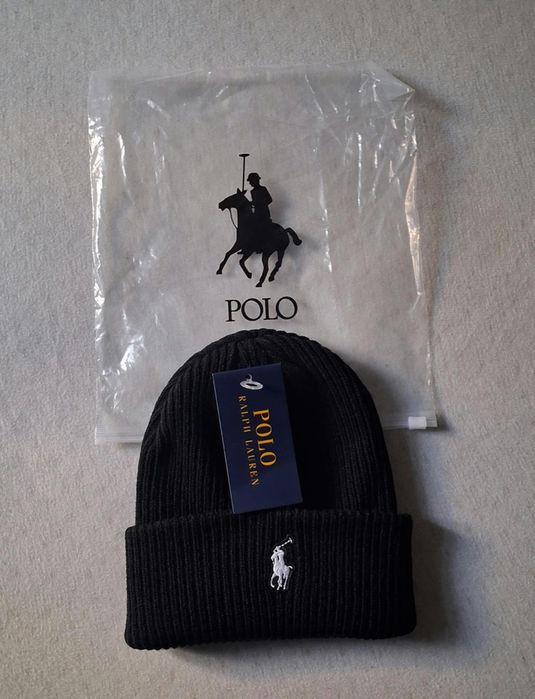 Czapka Ralph Lauren czarna