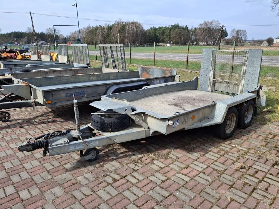 Ifor Williams GH 1054BT-R  do quada minikoparki HDS traktorek komunalny kosiarka