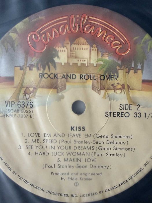Kiss – Rock And Roll Over | VIP‑6376 (Japan, record NM)
