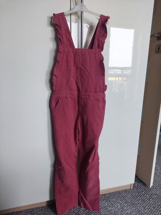 Spodnie ogrodniczki dziewczęce