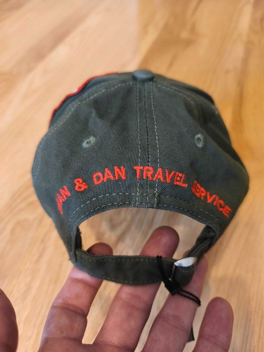 Czapka Bejsbolówka DSQUARED2 ICON Army Green