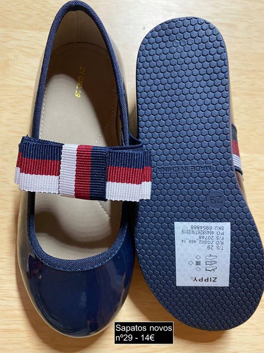 Sapatos Novos Menina (vários modelos e tamanhos)