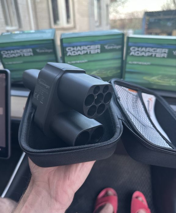 Ccs2 kombo Фірми Guwieyg адаптер перехідник Tesla Переходник для тесли