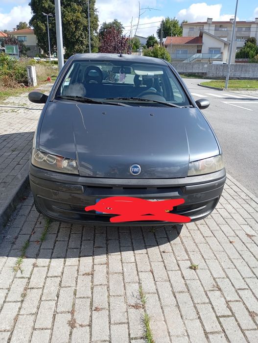 Venda Fiat Punto 2000 com 5 portas em cinza