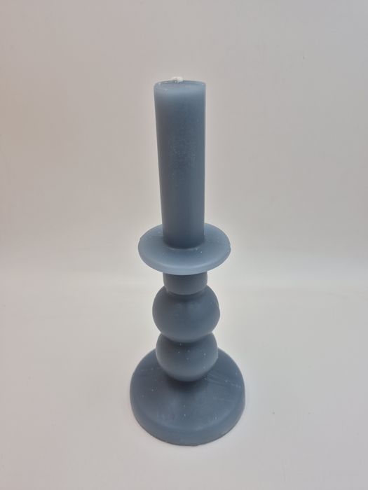 Zestaw 3 dekoracyjnych ozdobnych świec świeczek do stroików, dekoracji