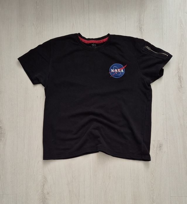 Футболка alfha industries × nasa