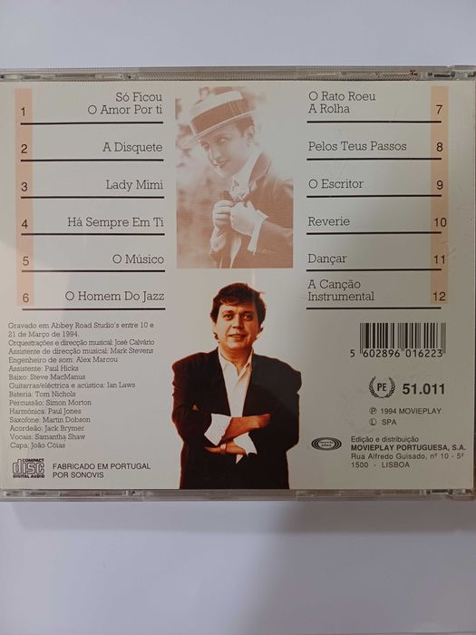 CD Música- Fernando Tordo