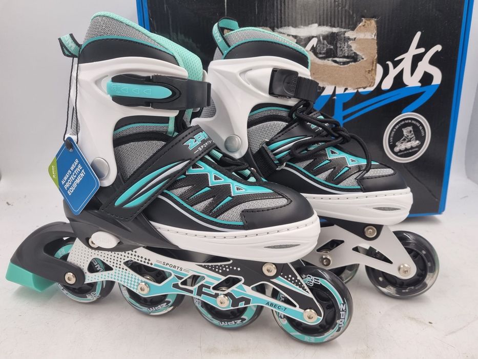 Regulowane rolki ze świecącymi kółkami 2PM sports rozmiar  M 32-36