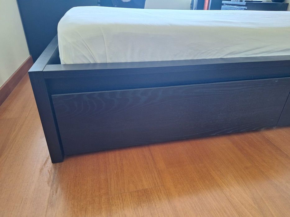 Cama de solteiro MALM Ikea