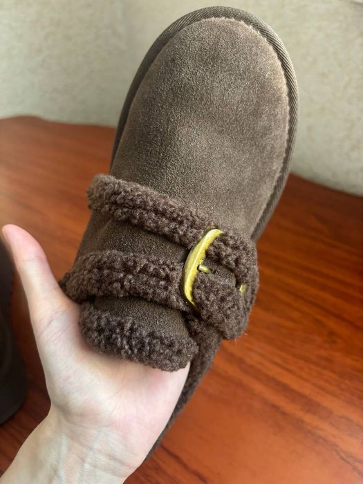 Угги замшеві низькі на хутрі.. VITTO  ROSSI.