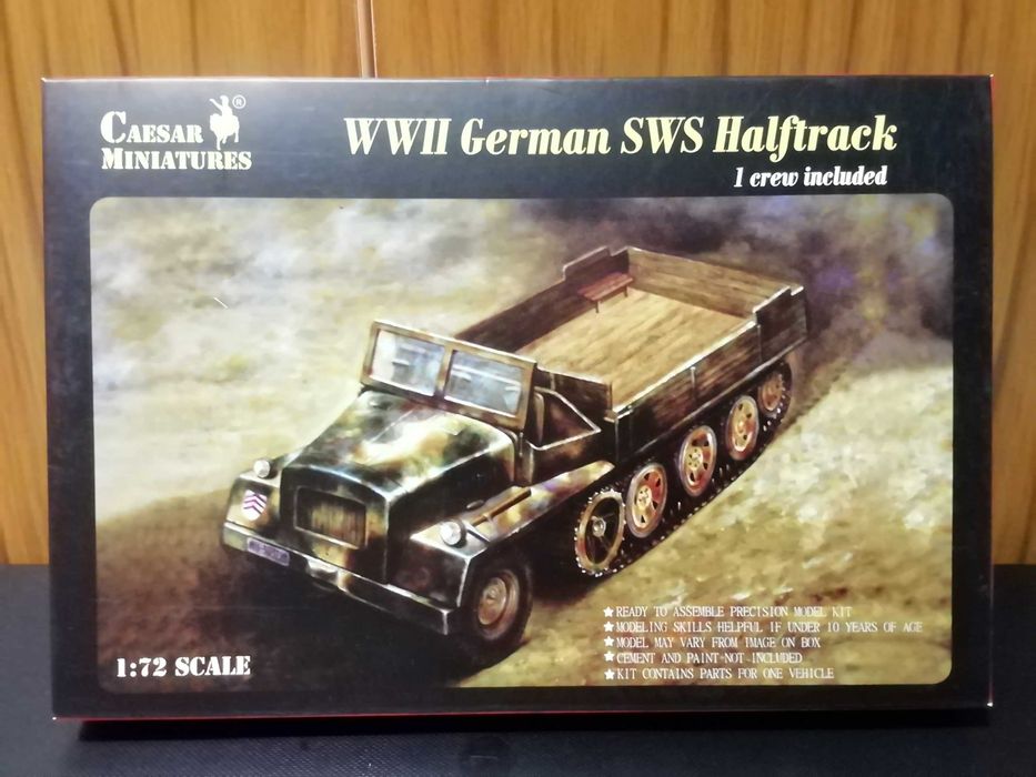 SWS Schwerer WehrmachtsSchlepper Powstanie Warszawskie 1944   Caesar Miniatures 7210   1:72