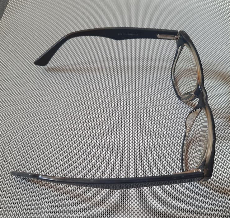 Okulary korekcyjne granatowe niebieskie oprawki