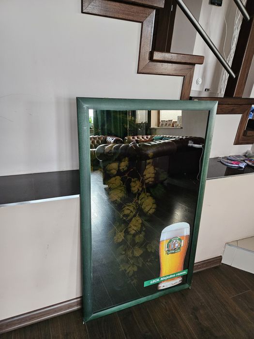 Lustro barowe retro vintage