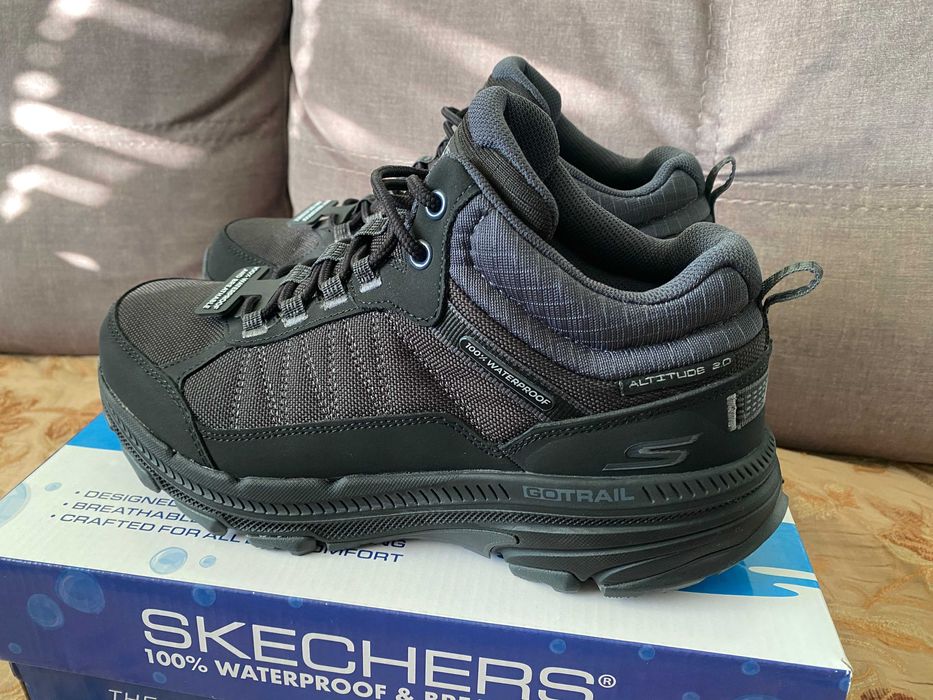Жіночі Трекінгові Ідеальні Кросівки Skechers 100%Waterproof Breathable