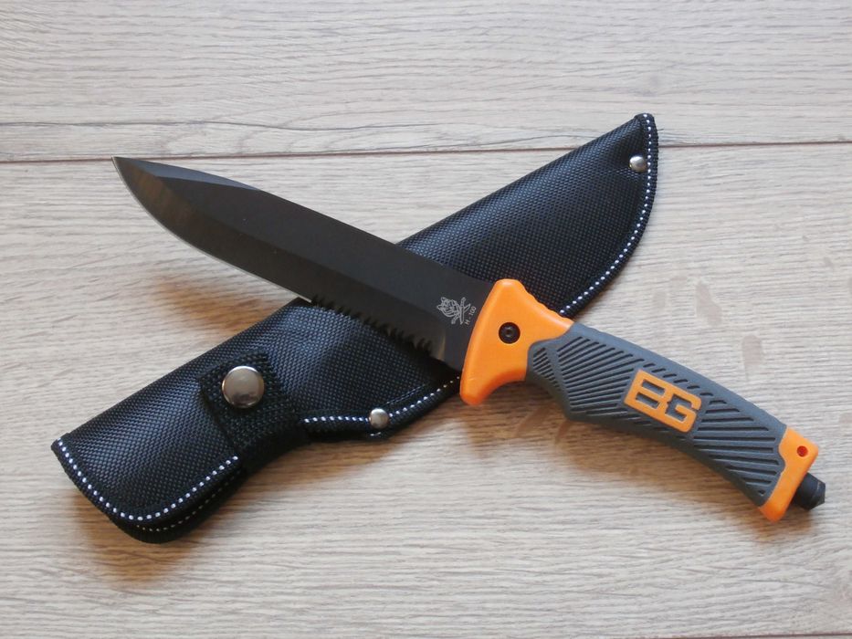 Нож тактический походной Gerber 2018A 29см,серрейтор,склобойник,чехол