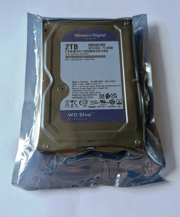 Жорсткий диск Western Digital Blue 2TB (WD20EZBX)