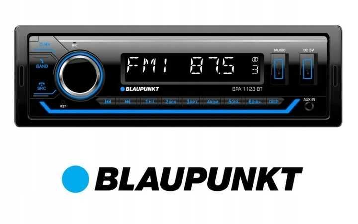 BLAUPUNKT BPA1123BT radio samochodowe 1-DIN BT USB AUX MP3  multicol