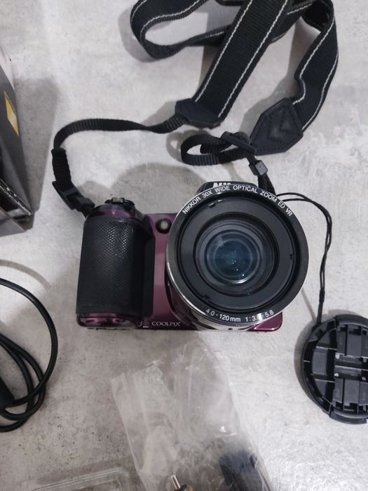 Фотоаппарат Nikon coolpix L 820,смена 8,факс модем