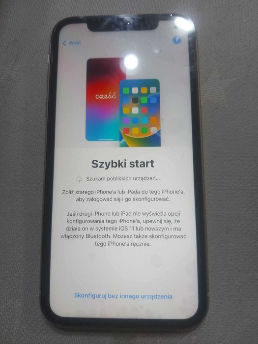 Smartfon Apple iPhone 11 64 GB 4G (LTE) biały 100% baterii nowy
