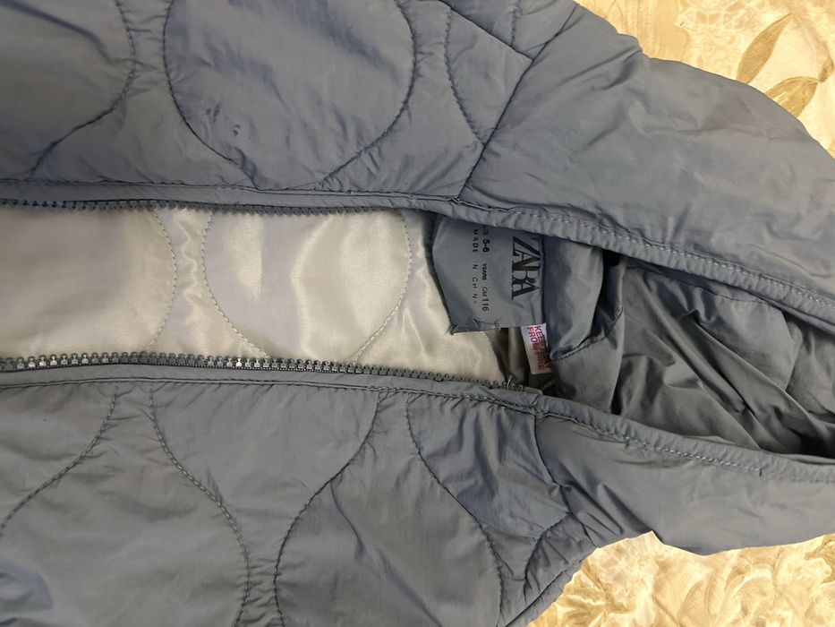 Куртка zara дитяча демісезонна стьобана