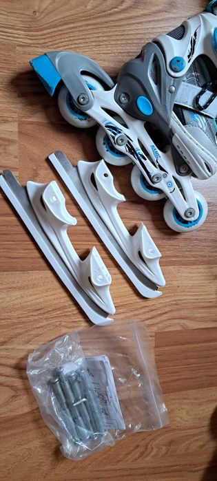 Ролікі/ковзани дитячі Ramiz 27-30 +захист +шолом