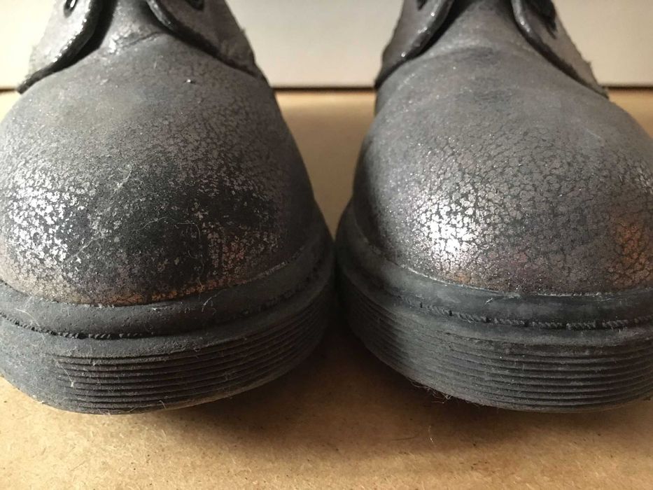 Botas de Cor Prateada