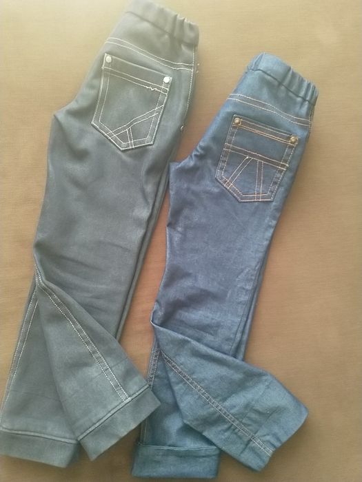 Джинсы, школьные брюки, рост 112-120, зима, весна