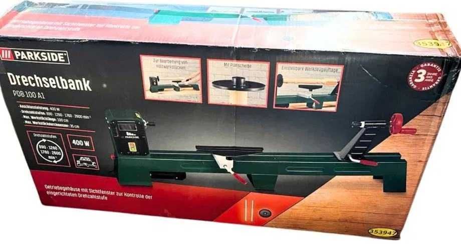 Токарний станок по дереву з НІМЕЧЧИНИ. Parkside PDB 100 A1