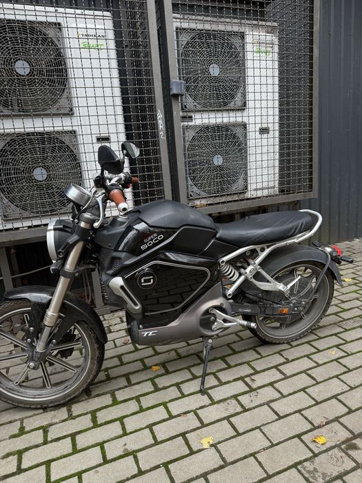 Електромотоцикл  скутер мопед Super Soco TC